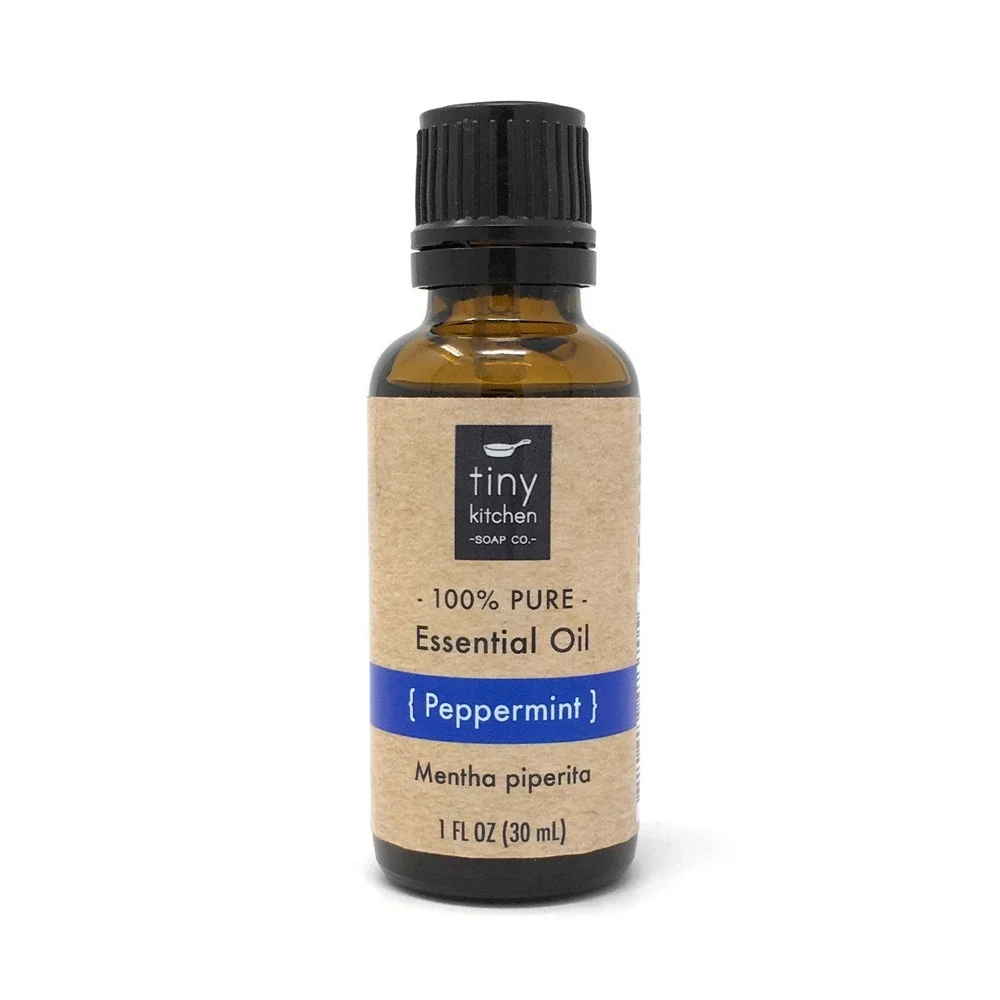 Pure Peppermint Essential Oil - Mentha piperita (30 mL / 1 fl oz)